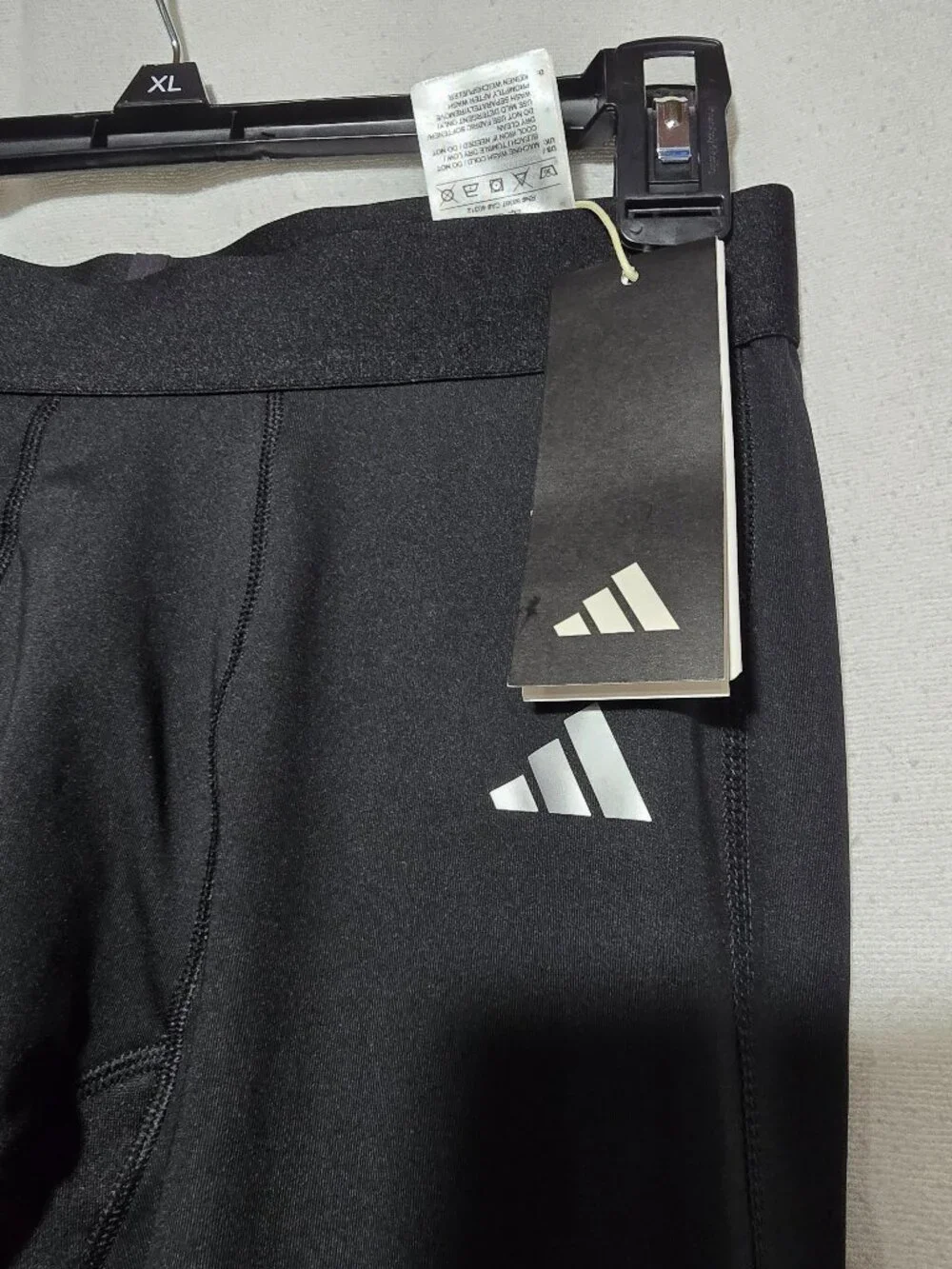 Adidas TF Long Tight M Black Men's Medium Soccer Football Base Layer Leggings NW